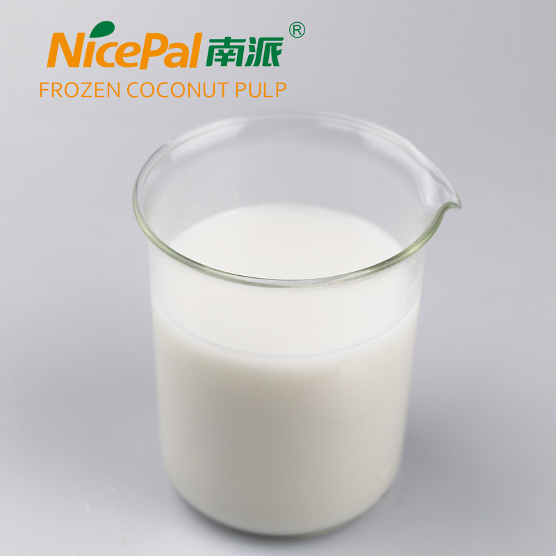 Leche de coco congelada (pulpa)