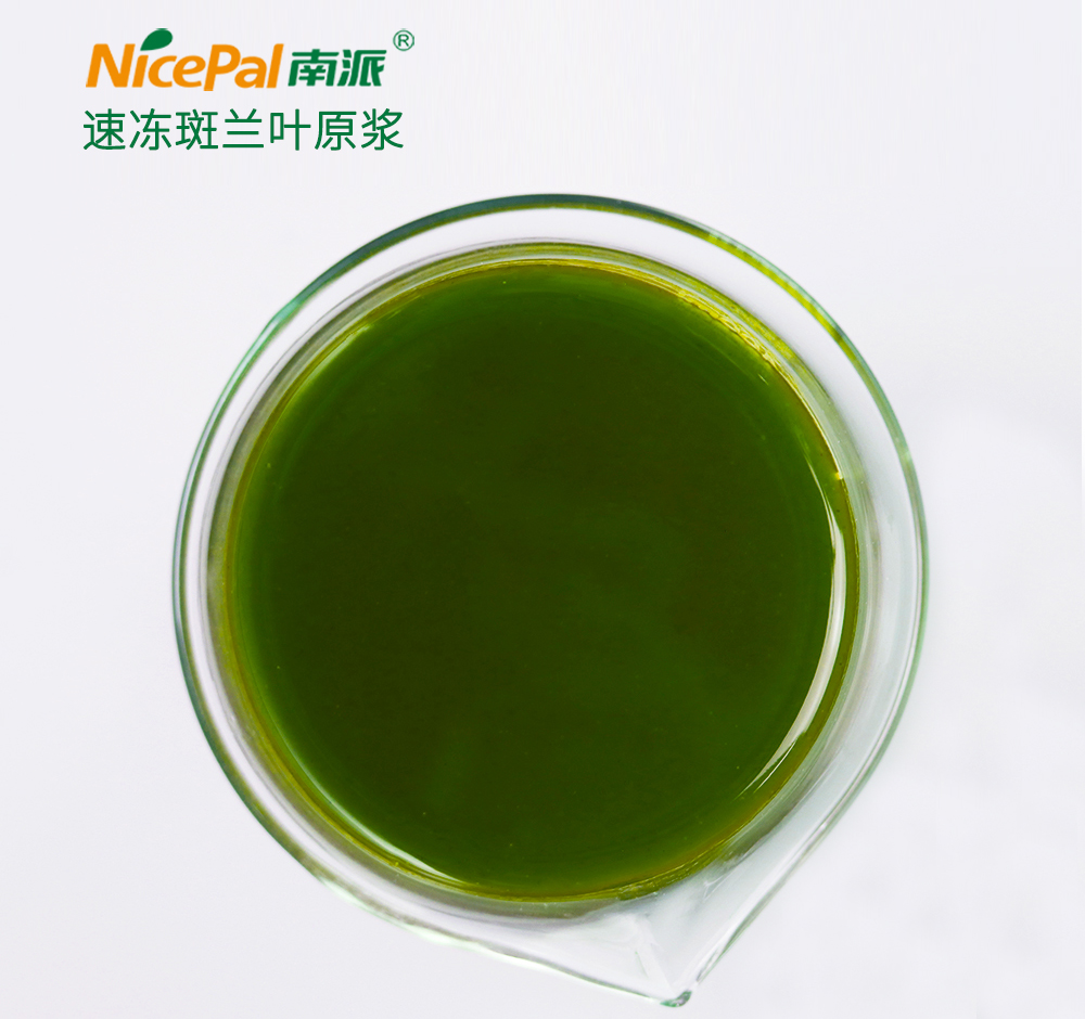 Pulpa de hoja pandan congelada NFC