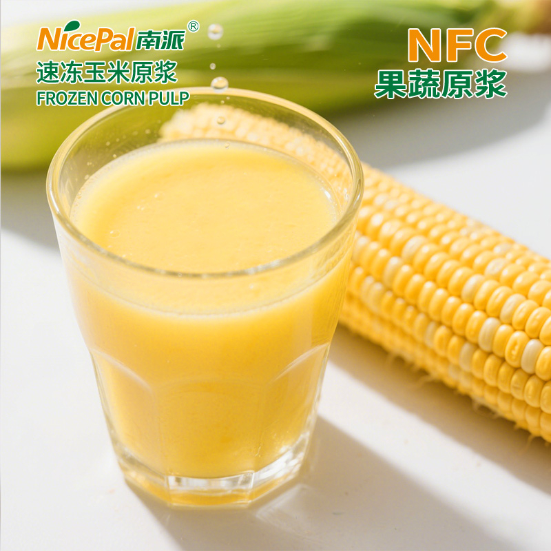 Pulpa de maíz dulce congelada NFC 