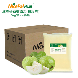 Pulpa de puré de guayaba blanca congelada NFC