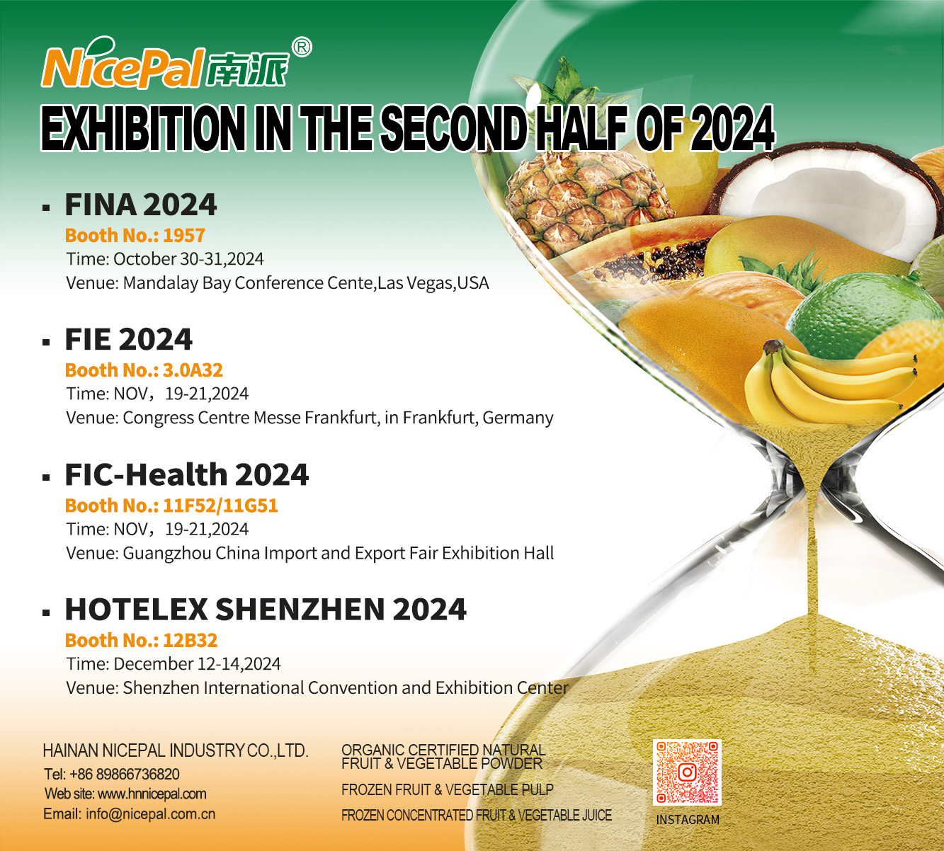 2024 agenda de FW