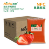 Pulpa de fresa congelada NFC