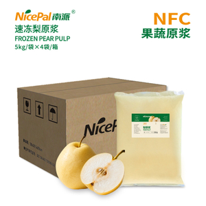 Pulpa de pera asiática congelada NFC 