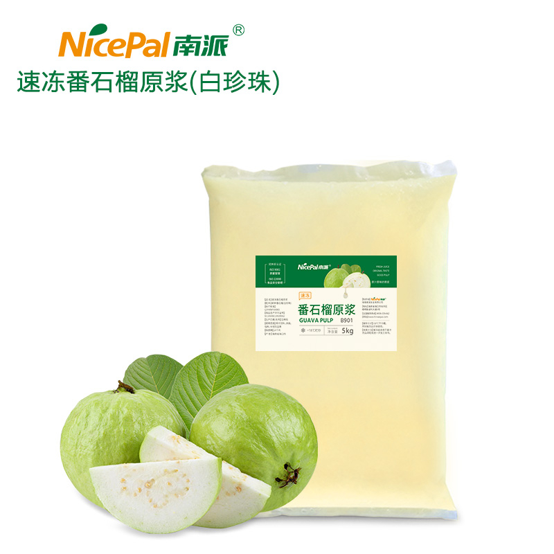 Pulpa de puré de guayaba blanca congelada NFC