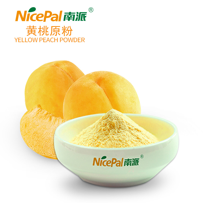 Polvo de durazno amarillo