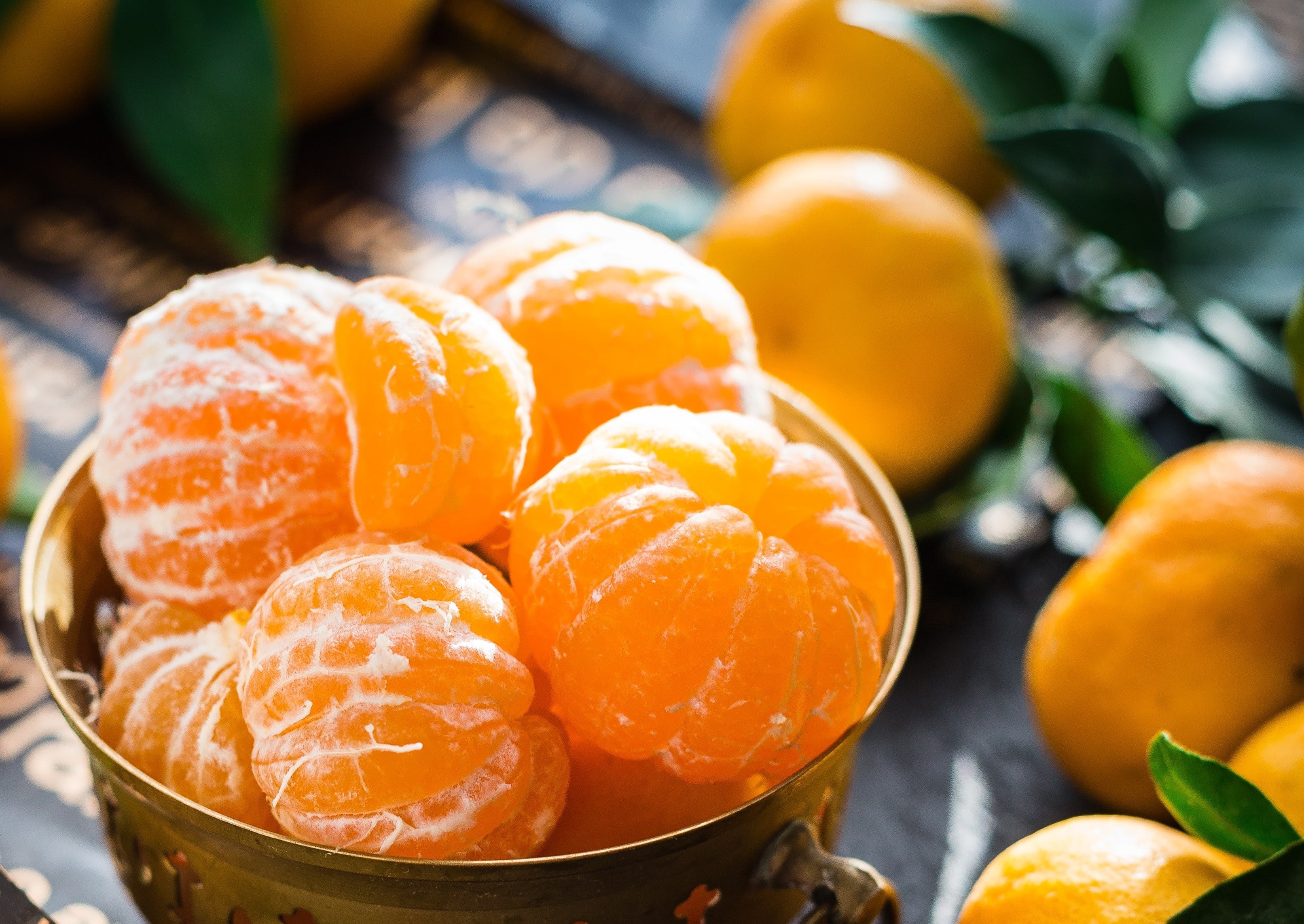 Tangerine pelado