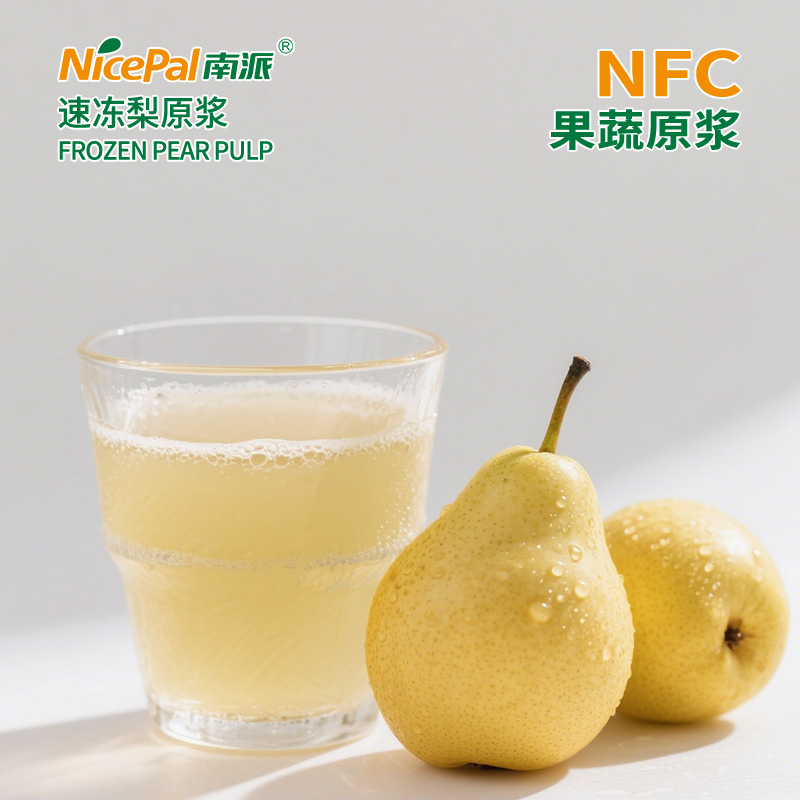 Pulpa de pera asiática congelada NFC 