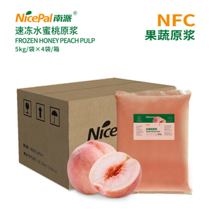Pulpa de durazno de miel congelada NFC 