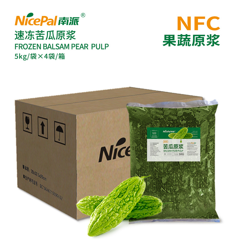 Pulpa de pera de bálsamo congelado NFC (melón amargo)